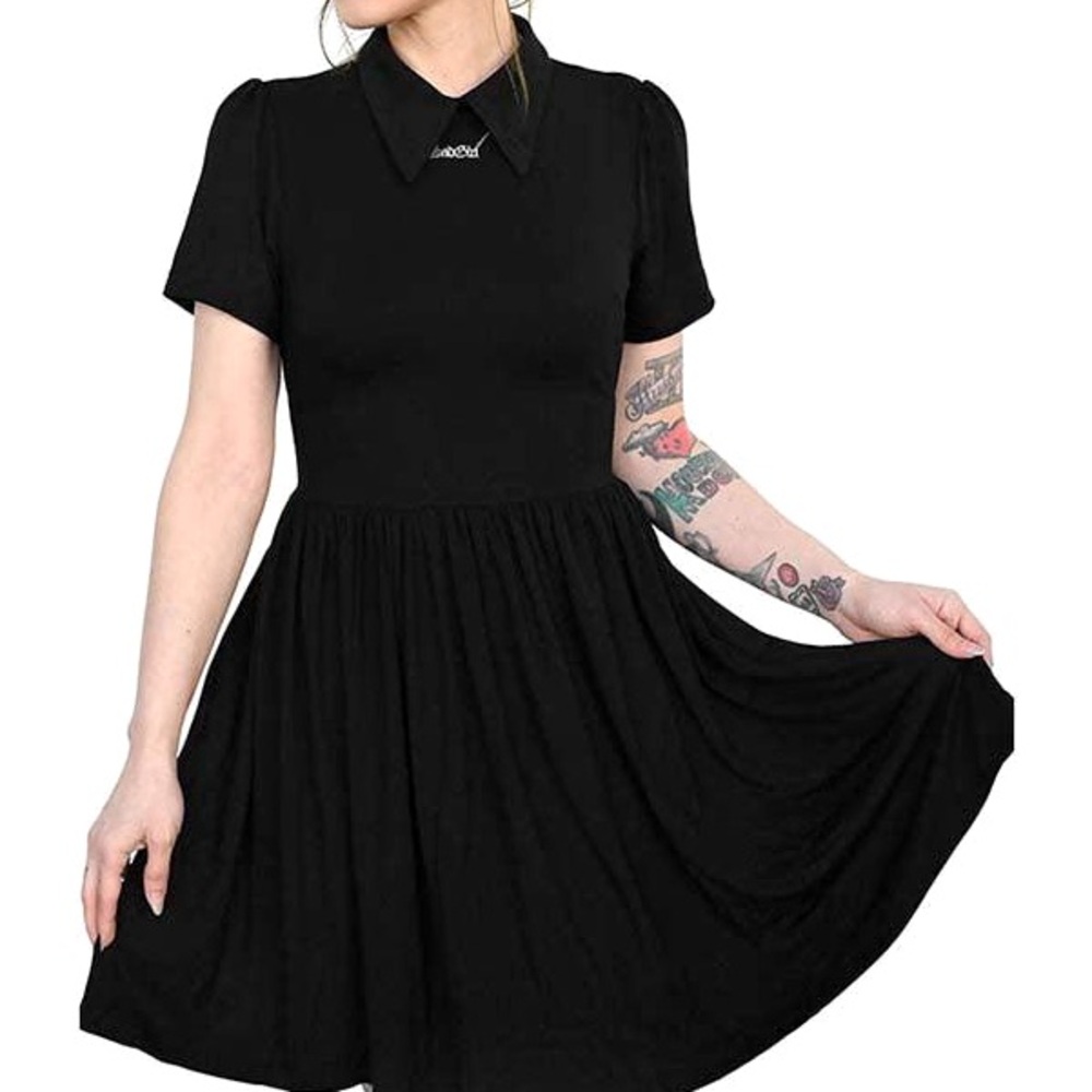Foxblood Courtney babydoll dress